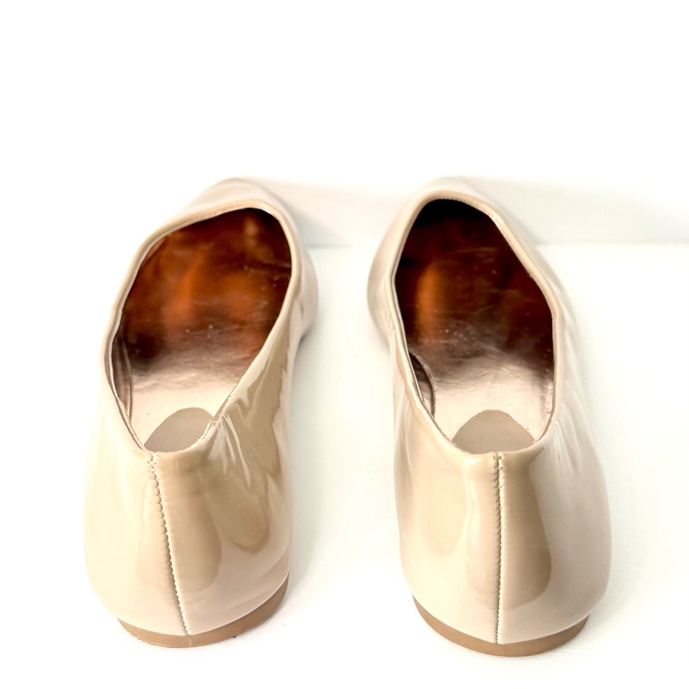 Report Signature Beige Glossy Flats - Picture 3 of 7